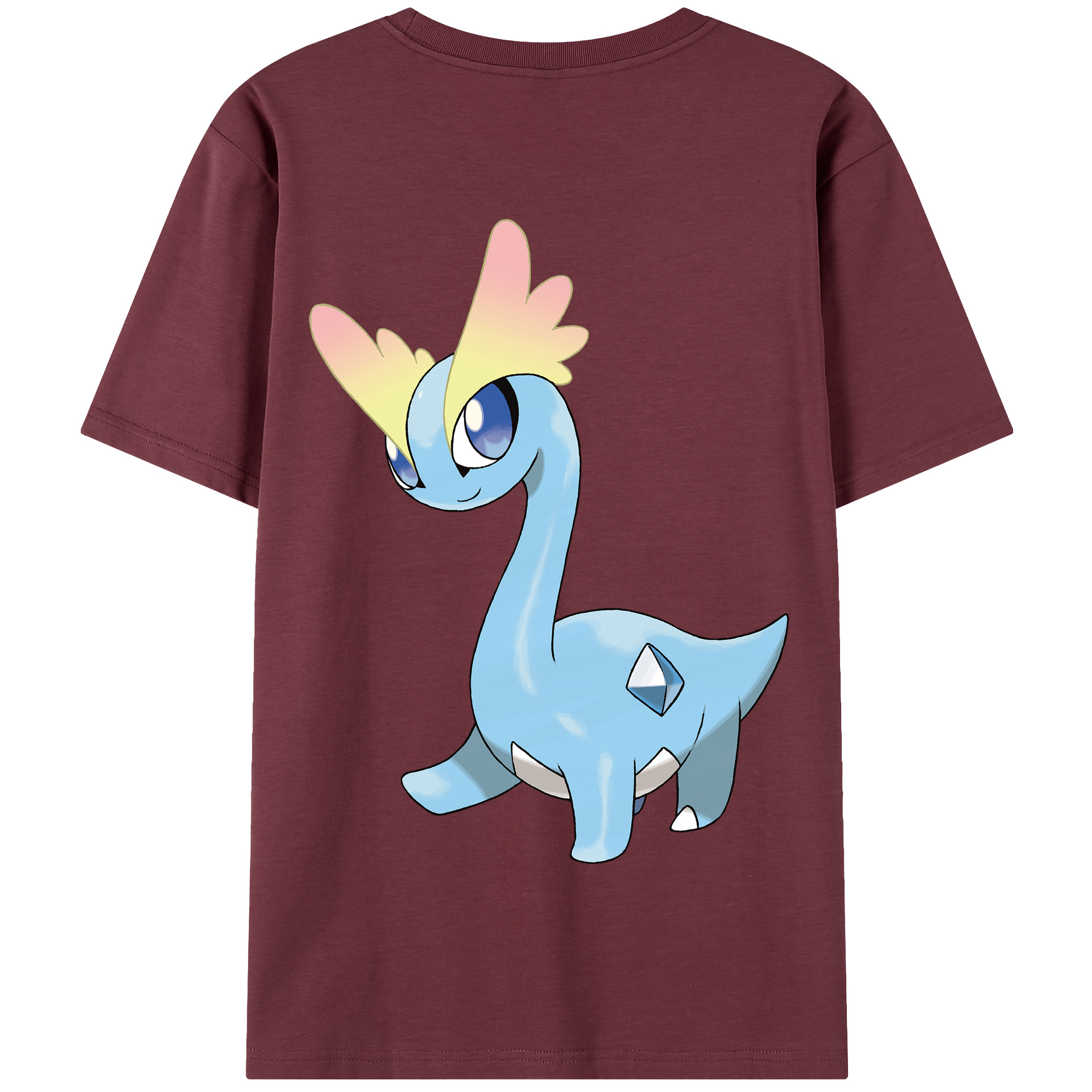 （画像用） ポケットモンスター Pokémon 綿100％半袖Tシャツ（背面プリント）